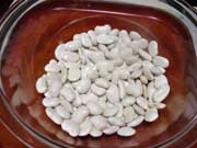 白あんの材料の花白豆